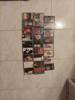 Lote Cassettes Variados Música, 2€/unidad