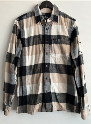 Camicia a quadri Hollister da uomo