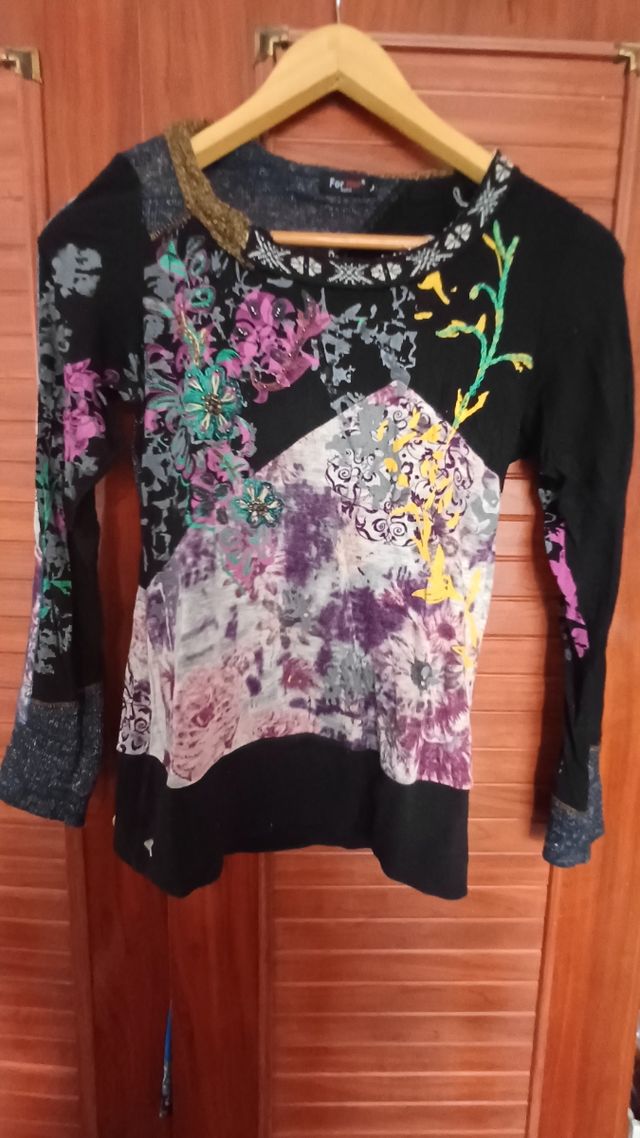 Camiseta Otoño Multicolor