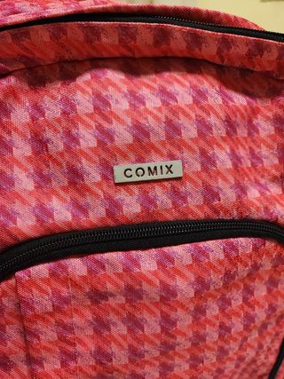 Zaino Comix rosa e rosso