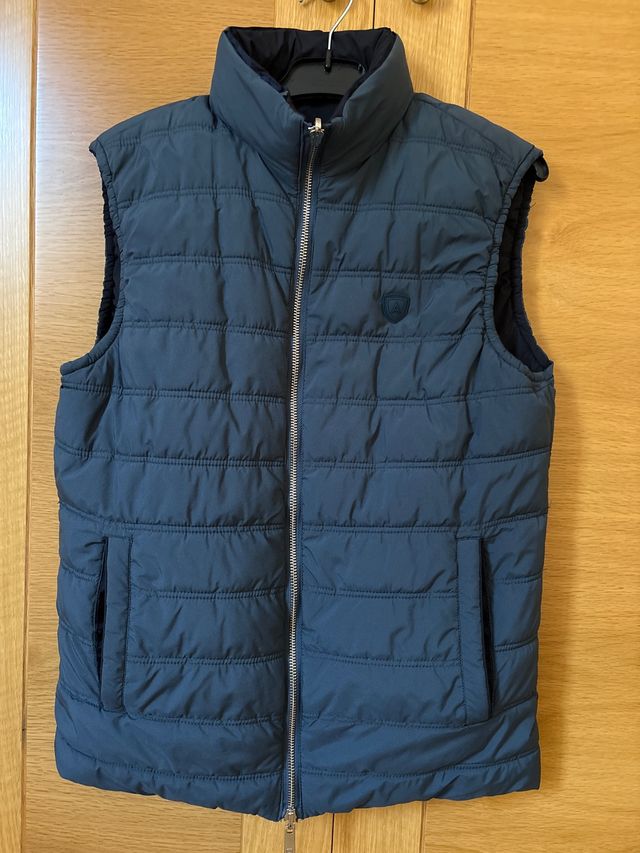Chaleco Alvaro Moreno reversible azul