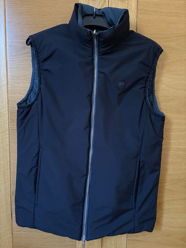 Chaleco Alvaro Moreno reversible azul