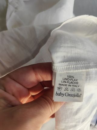 Camicia 100% Lino Bianca