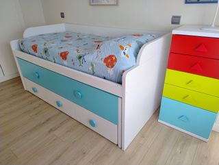 Cama nido infantil-juvenil.