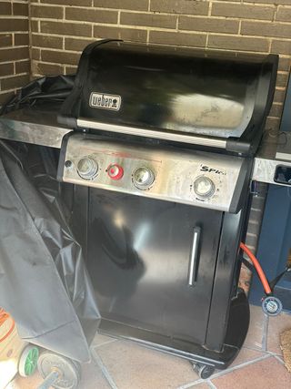Barbacoa Weber SPX 325S gas Spirit con utensilios