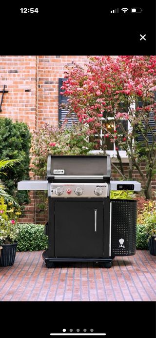 Barbacoa Weber SPX 325S gas Spirit con utensilios