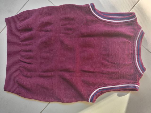 Gilet bambino 100% cotone