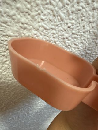 Dispensador de agua para mascotas rosa