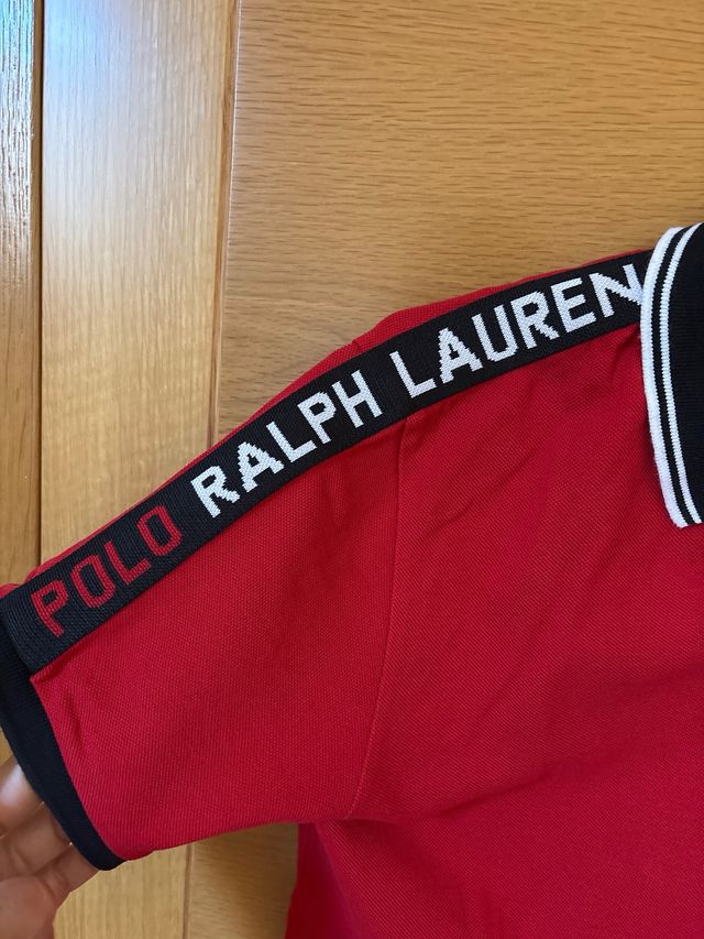 Polo Ralph Lauren Rojo Talla 10/12