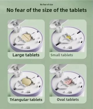 Pastillero y cortador de pastillas