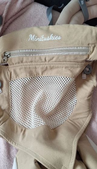 Mochila Portabebés Beige