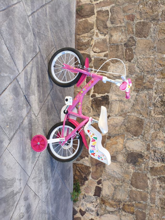 Bicicleta infantil rosa