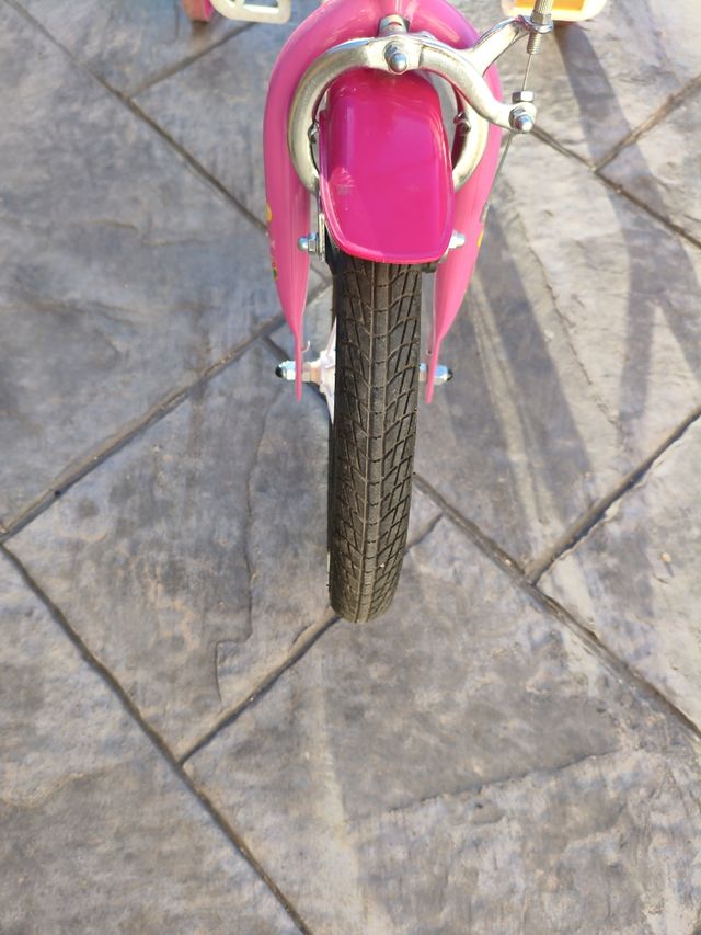 Bicicleta infantil rosa