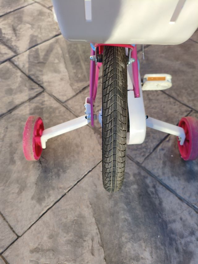 Bicicleta infantil rosa