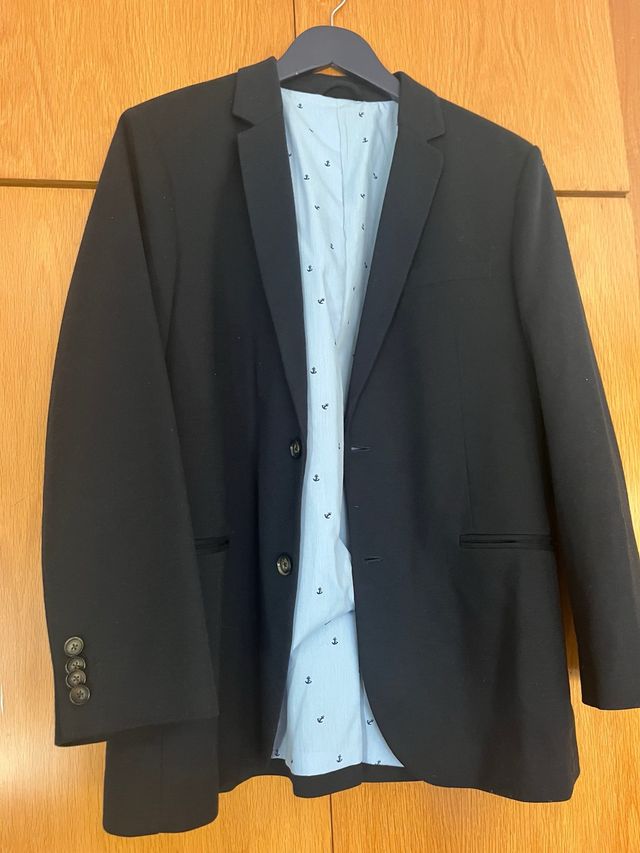 Chaqueta Americana Easy Wear Azul Marino