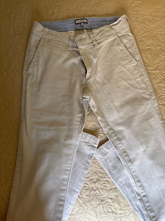 Pantalón chino El Ganso beige