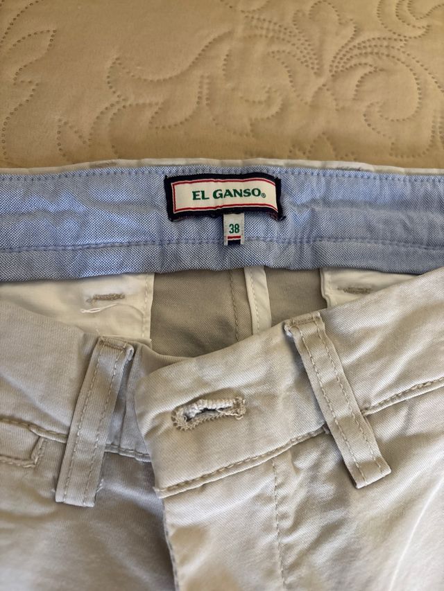 Pantalón chino El Ganso beige