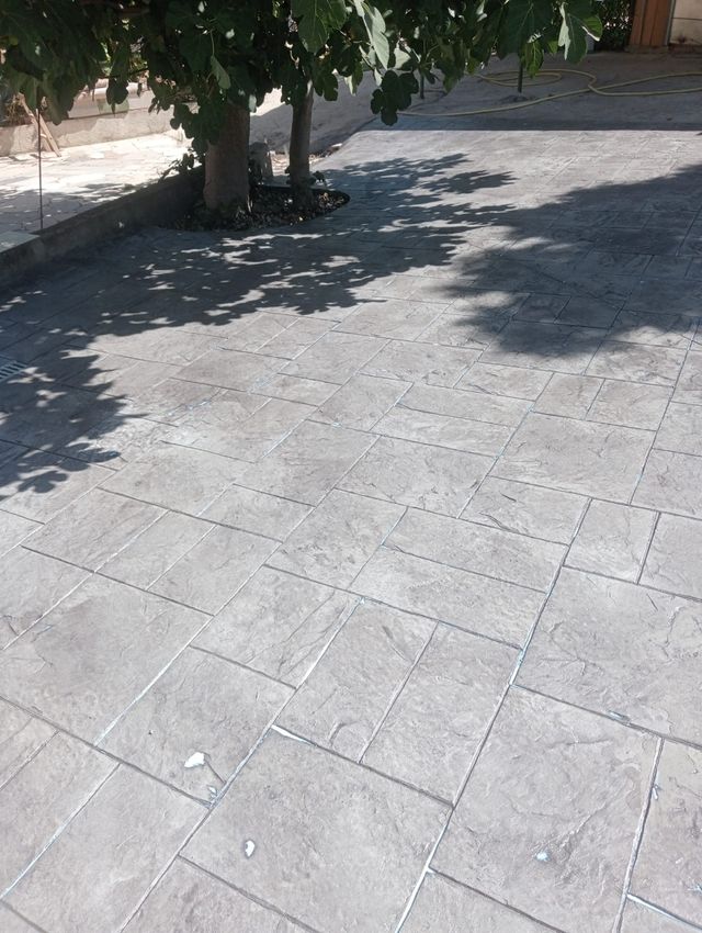 Hormigón impreso y pulido