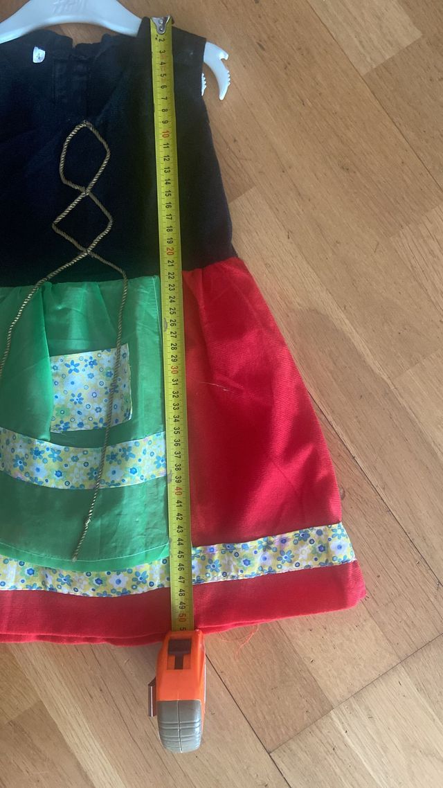 Disfraz infantil pastora talla 4