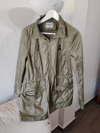 Cortavientos Mujer FANTASY Verde Oliva Talla XL