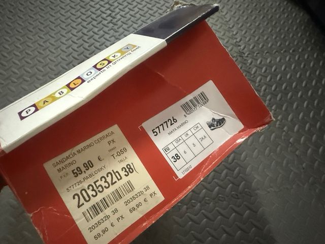 Sandalias Pablosky Azul Niños