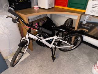 Bicicletta bambina Btwin bianca