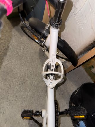 Bicicletta bambina Btwin bianca