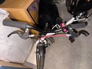 Bicicletta bambina Btwin bianca