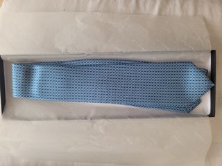 Corbata Bvlgari Azul