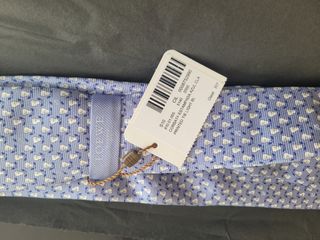 Corbata Loewe Estampada Azul