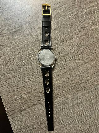 Reloj Citizen Vintage Hombre Cuarzo Plata Negro