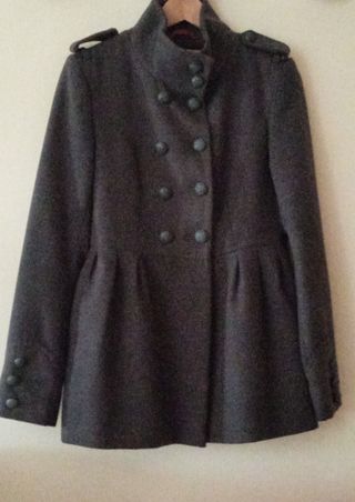 Cappotto grigio doppiopetto