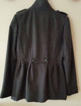 Cappotto grigio doppiopetto