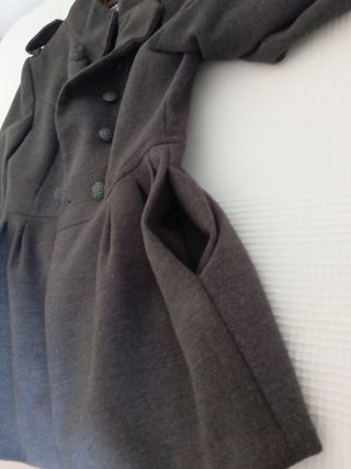 Cappotto grigio doppiopetto