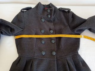 Cappotto grigio doppiopetto