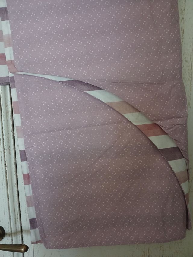 Copripiumone singolo doppia fantasia con federa