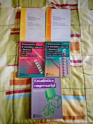 LOTE 5 IBROS MATEMATICAS UNED ADE ECONOMICAS