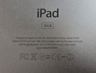 iPad A1395 16GB Blanco. Funcionando.