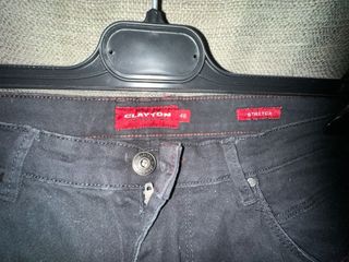 Pantaloni Clayton Stretch Neri