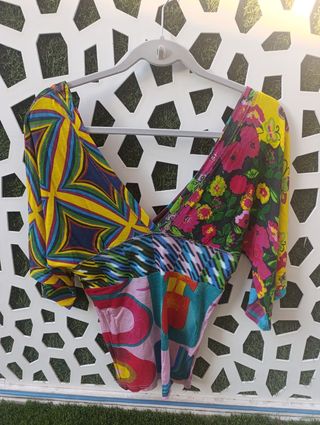 Camiseta Desigual floral manga kimono