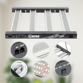 Foco LED Lucius 240w Cultivo