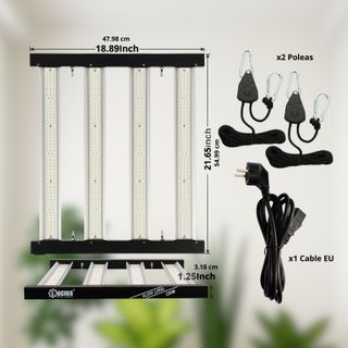 Foco LED Lucius 240w Cultivo