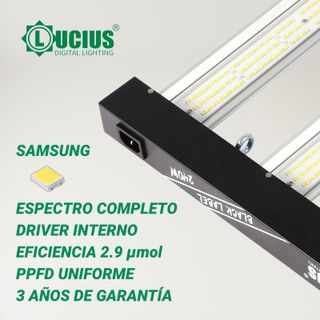 Foco LED Lucius 240w Cultivo