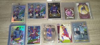 Lote Cartas Messi Match Attax, 365, Hall of Fame