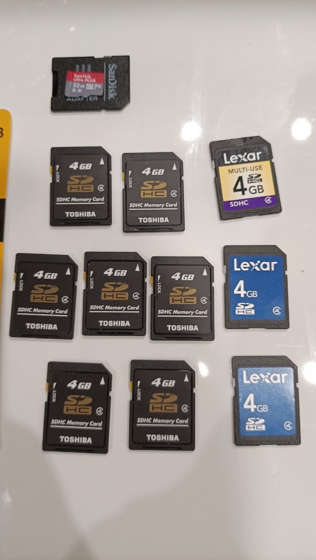 Tarjeta SD Toshiba 4GB