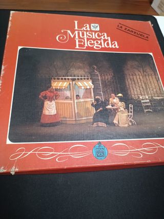 Collezione di vinili 4 dischi Zarzuela Clásica