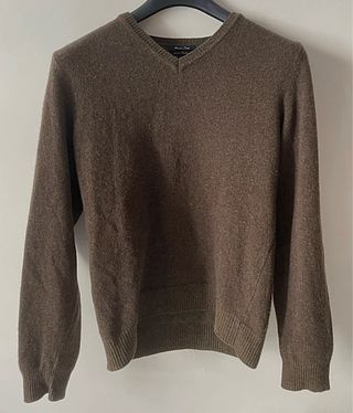 Jersey Massimo Dutti Hombre Marrón