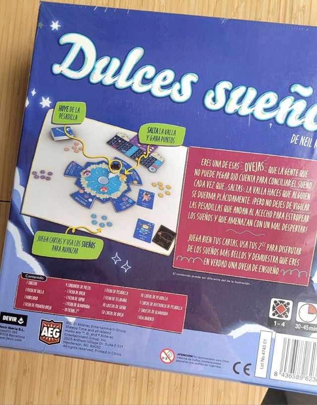 DULCES SUEÑOS Juego de mesa