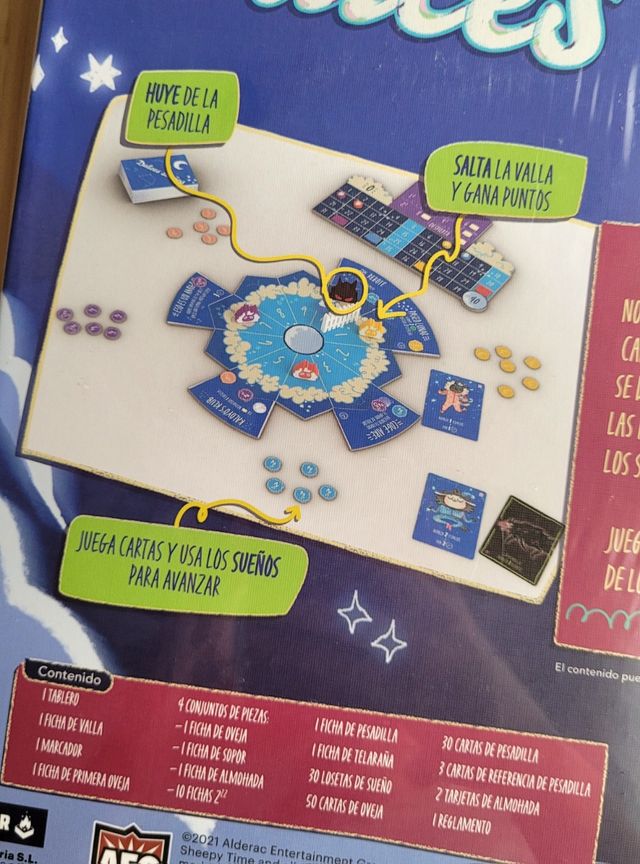 DULCES SUEÑOS Juego de mesa