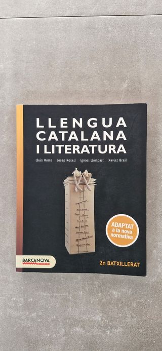 Llengua catalana i Literatura 2n Batxillerat. L...